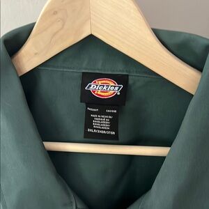Dickies Green Work Shirt